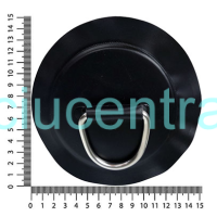 Klijuojamas laikiklis su nerūdijančio plieno kilpa 150mm Klijuojamas laikiklis su nerūdijančio plieno kilpa 150mm